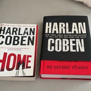 Harlan Coben books soft and hard cover novels.  Lot of two.